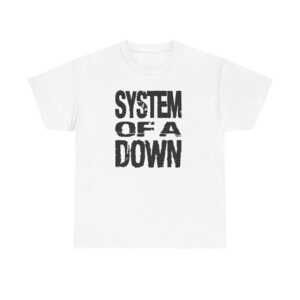 System Of A Down T Shirt Music SOAD White